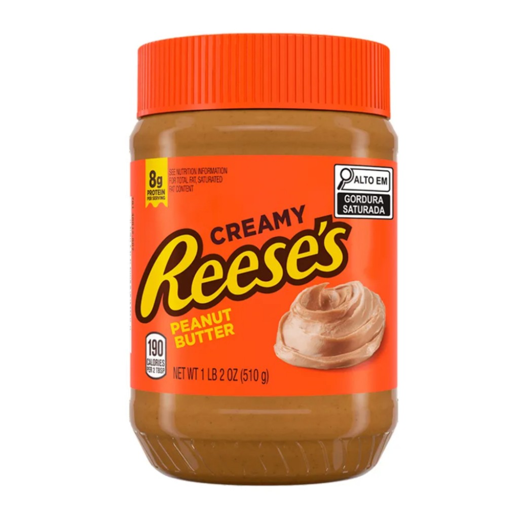 Pasta de Amendoim Creamy 510g Reeses
