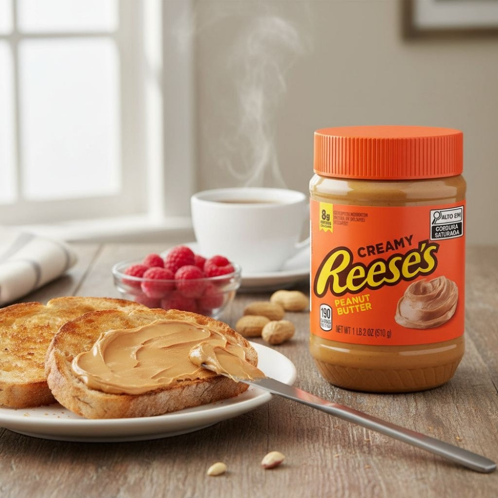 Pasta de Amendoim Creamy 510g Reeses