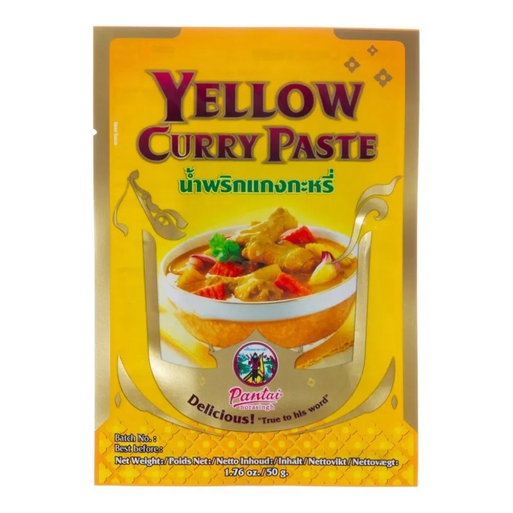 Pasta de Curry Amarelo 50g