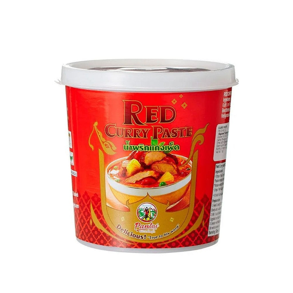 Pasta de Curry Vermelho Pantai 400g - Autêntico Sabor Tailandês