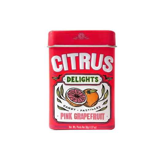 Pastilhas Pink Grapefruit Citrus Delights Empório Daruma 30g