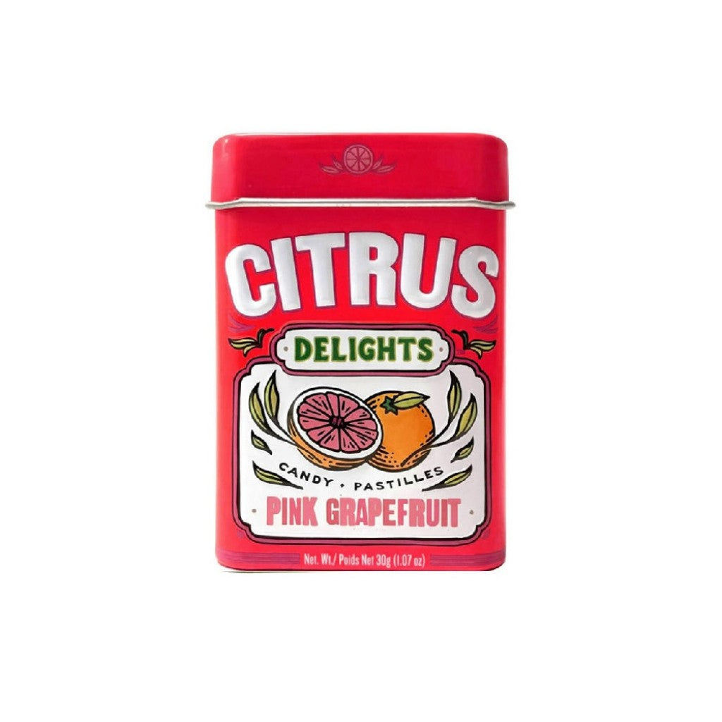 Pastilhas Pink Grapefruit 30g Citrus Delights