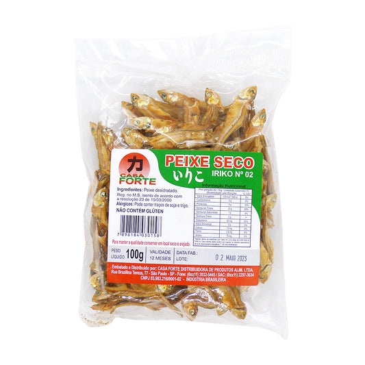 Peixe Seco Iriko N.2 100g