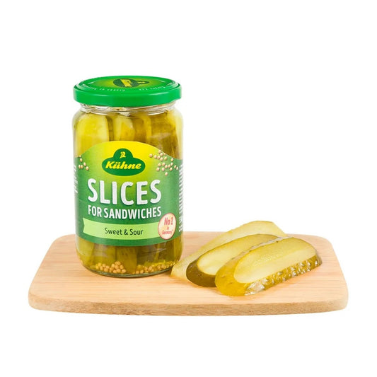 Pepino Fatiado em Conserva 330g Kühne