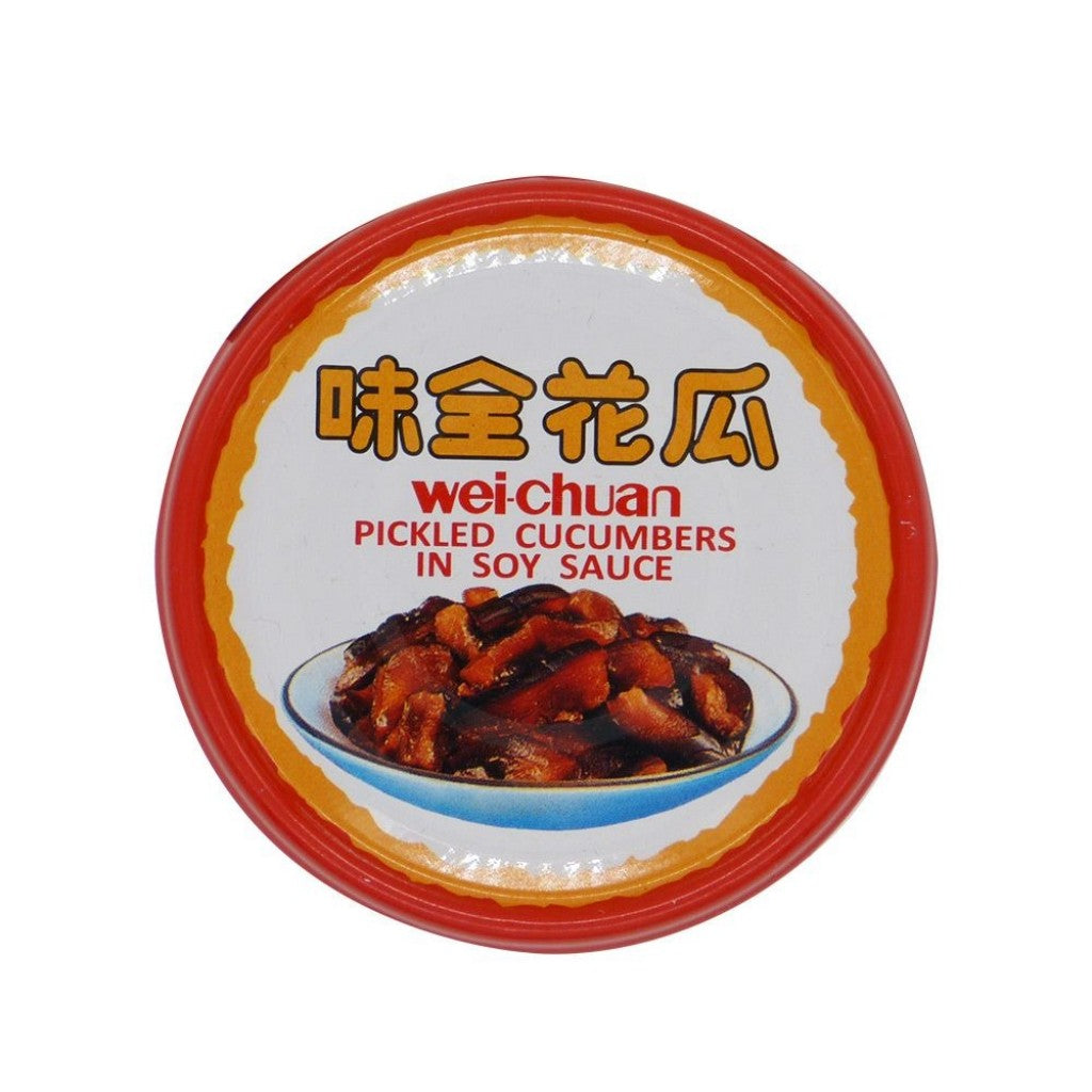 Pepino em Conserva no Molho de Soja 170g Wei Chuan