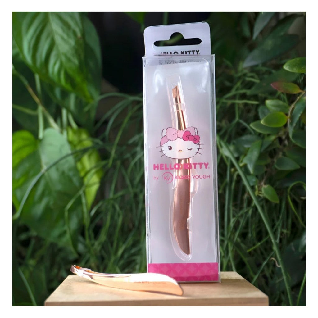 Pinça Rosé Gold Hello Kitty Chanfrada Klass Vough