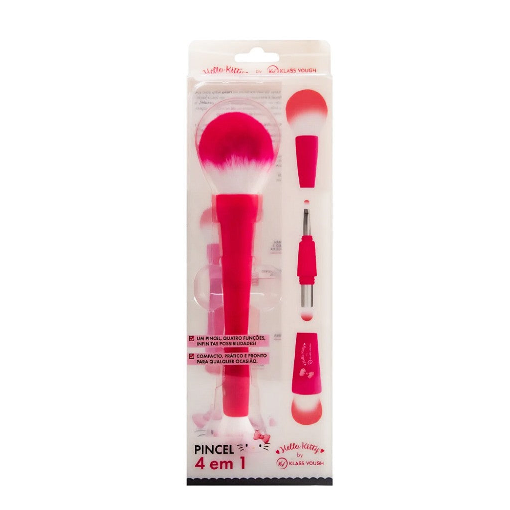 Pincel 4 em 1 Hello Kitty Klass Vough