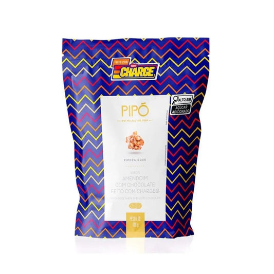 Pipoca Doce Charge Amendoim e Chocolate 90g Pipó