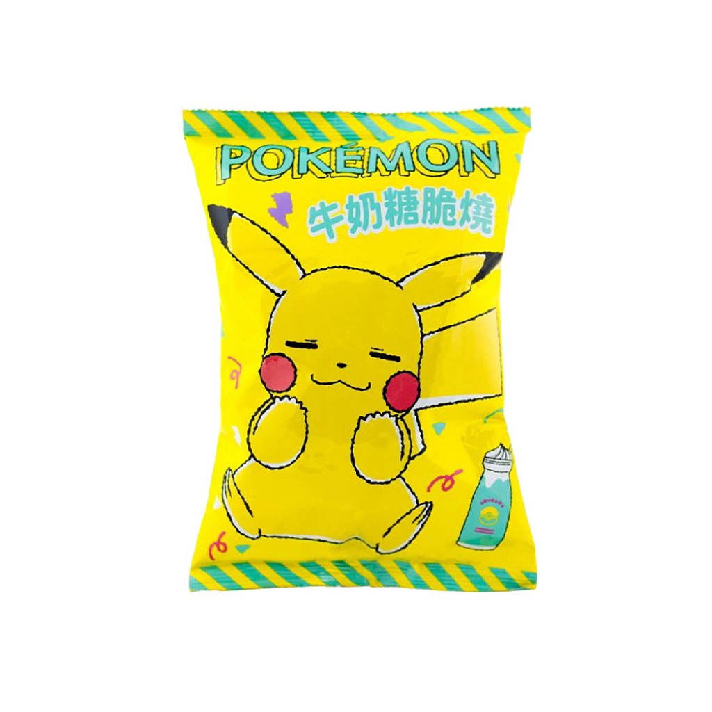 Pipoca Doce Sabor Caramelo Pokémon 75g Li Jie Food
