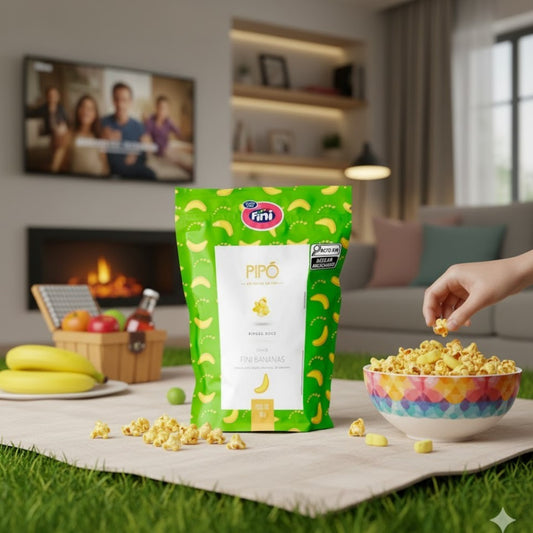 Pipoca Doce sabor Fini Bananas 80g Pipó