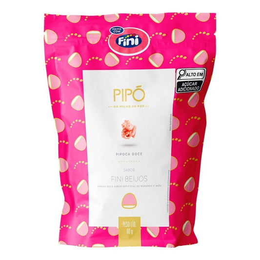 Pipoca Doce sabor Fini Beijos 80g Pipó