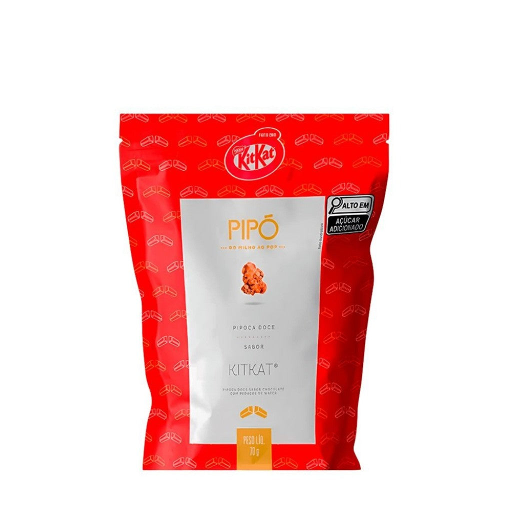 Pipoca Doce sabor Kitkat 70g Pipó