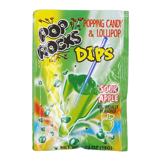 Pirulito Explosivo de Maçã Verde 18g