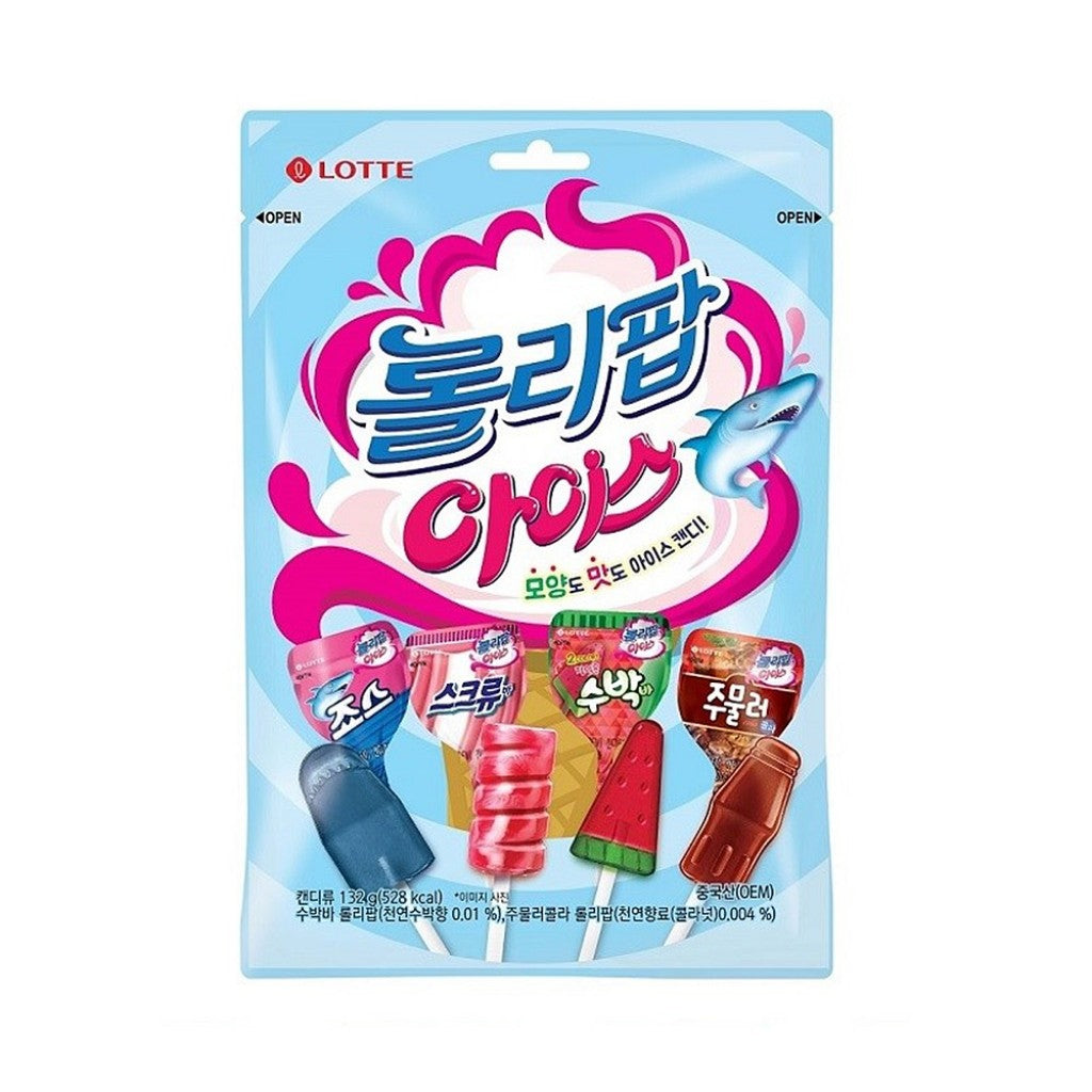 Pirulito Sabores Sortidos Lollipop Ice 132g Lotte