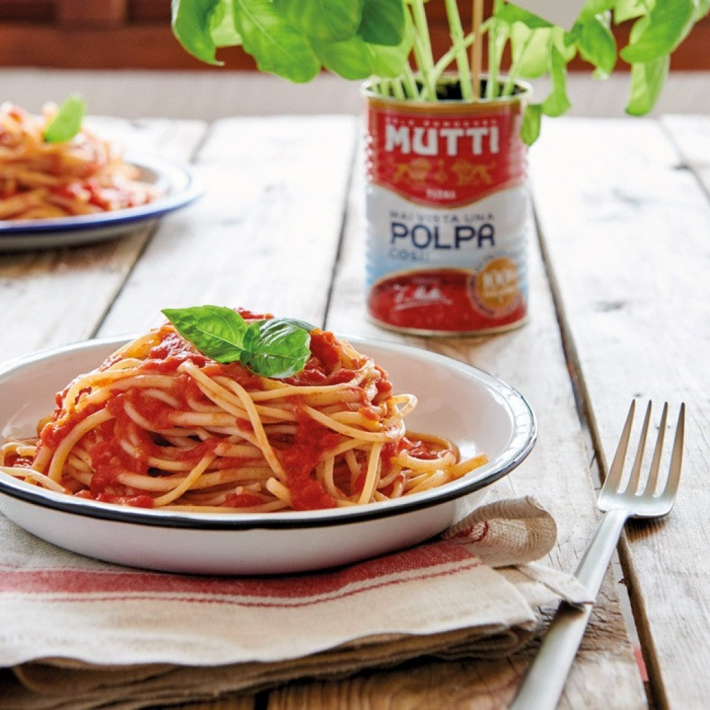 Polpa de Tomate Finamente Triturado Lata 400g Mutti