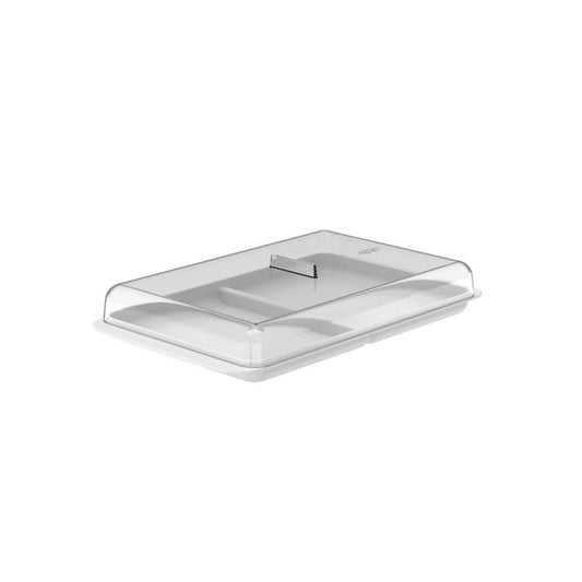 Porta-frios Duplo com Tampa Break Branco