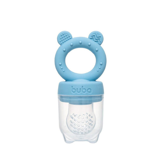 Porta Frutinhas em Silicone Ursinho Azul Buba