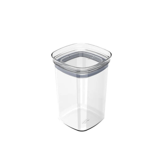 Pote Hermetico Acrilico Quadrado 1L Ou