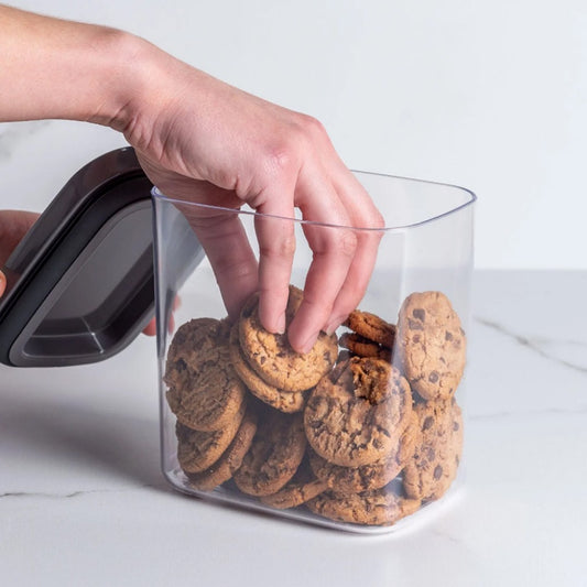 Pote Hermetico Acrilico Retangular 1,5L Ou