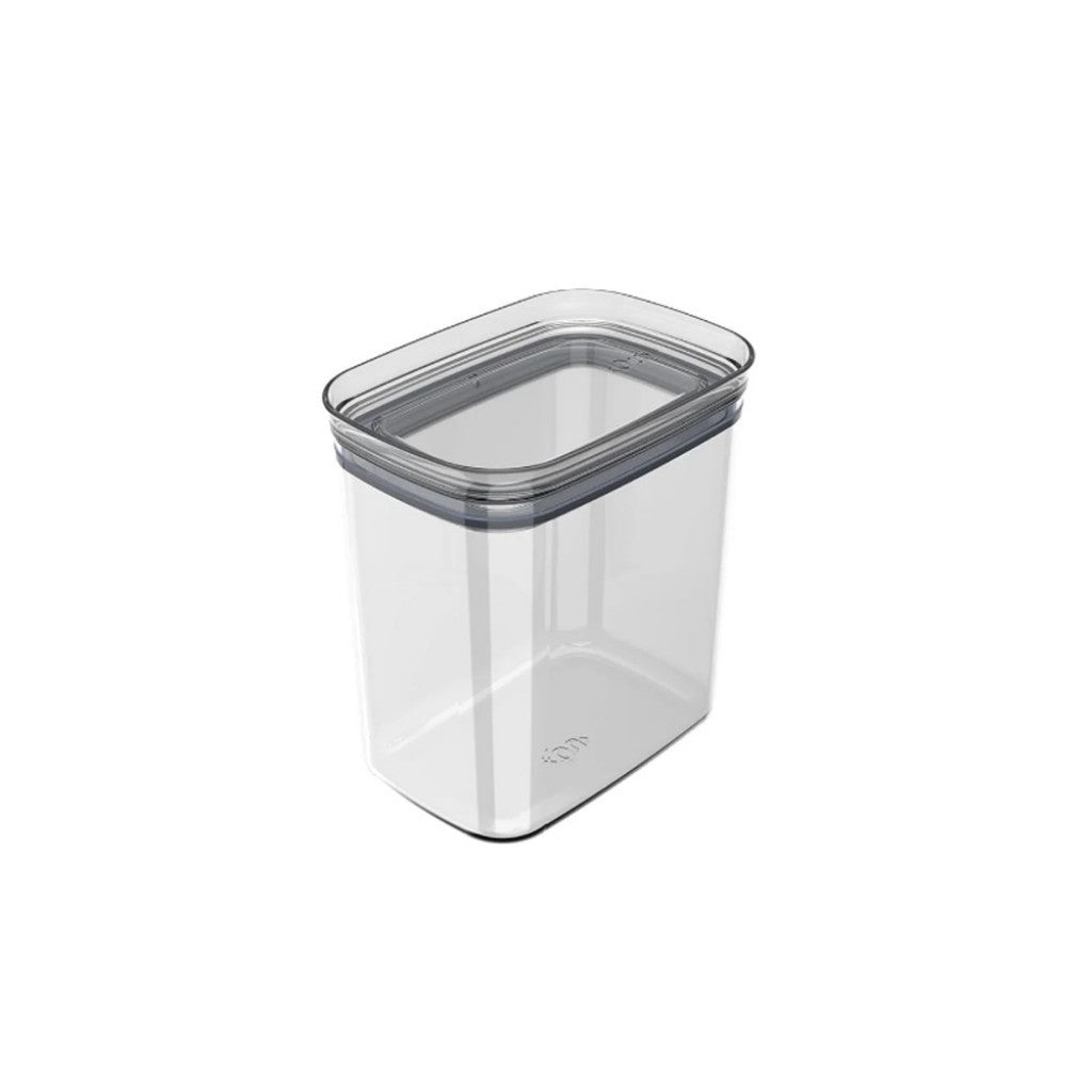 Pote Hermetico Acrilico Retangular 1,5L Ou