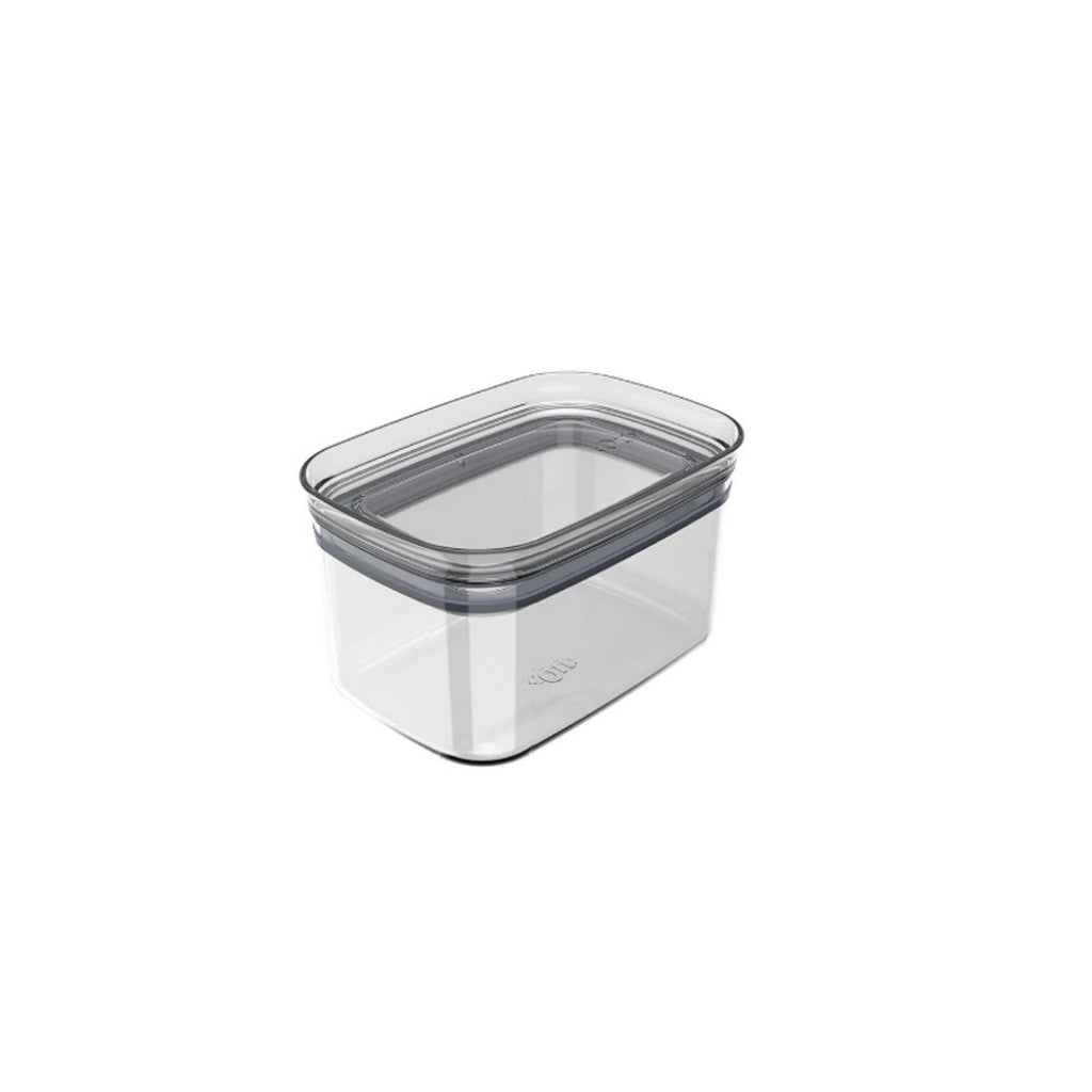 Pote Hermético Acrílico Retangular 650ml