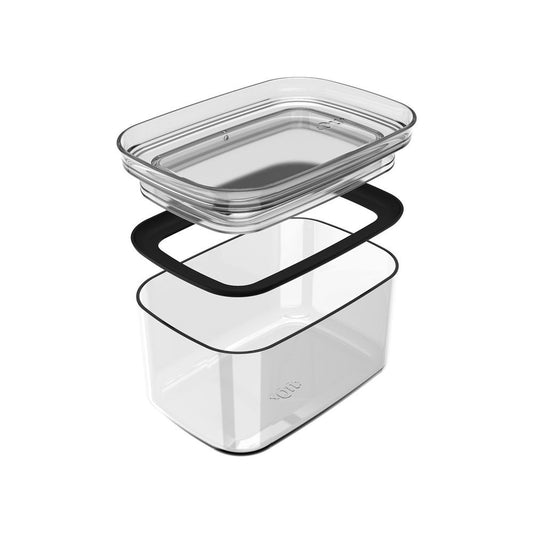 Pote Hermético Acrílico Retangular 650ml