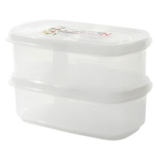 Pote de Plástico Modelo N com 2un 300ml Nakaya