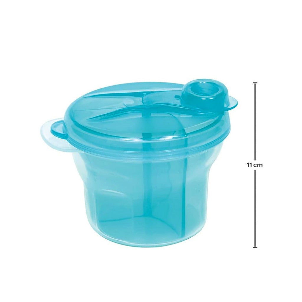 Pote para Leite em Pó Azul 300ml Buba