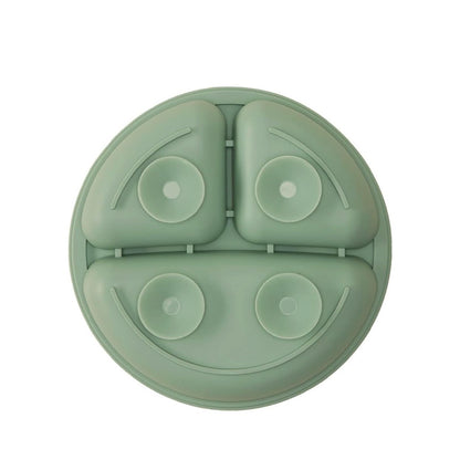 Pratinho em Silicone com Ventosa Verde Buba