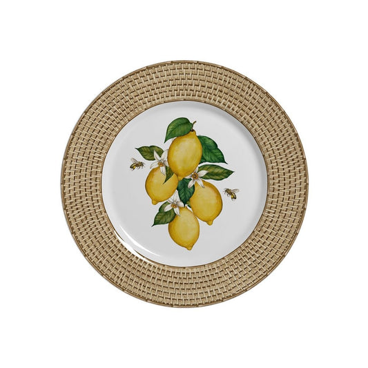 Conjunto de 6 Pratos de Sobremesa Positano 19,5cm Alleanza