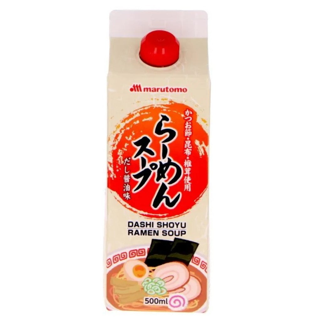 Preparacao de Caldo para Lamen Sabor Shoyu 500ml Marutomo