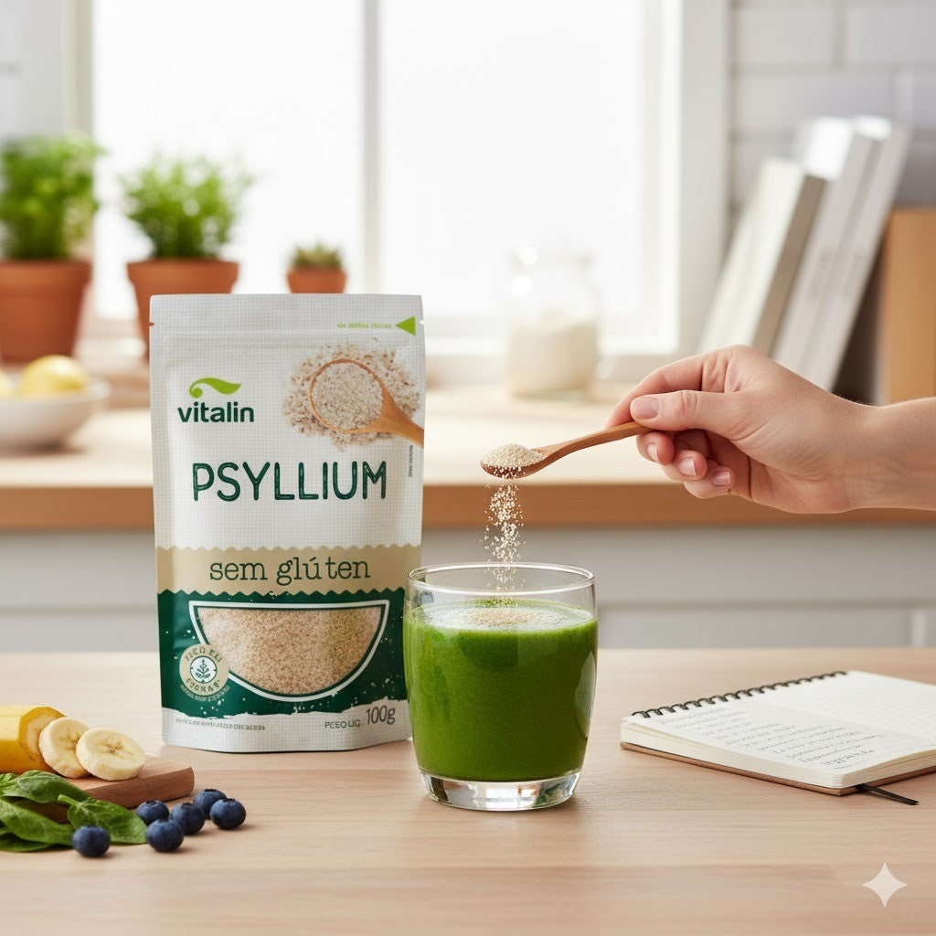 Psyllium Sem Glúten 100g Vitalin