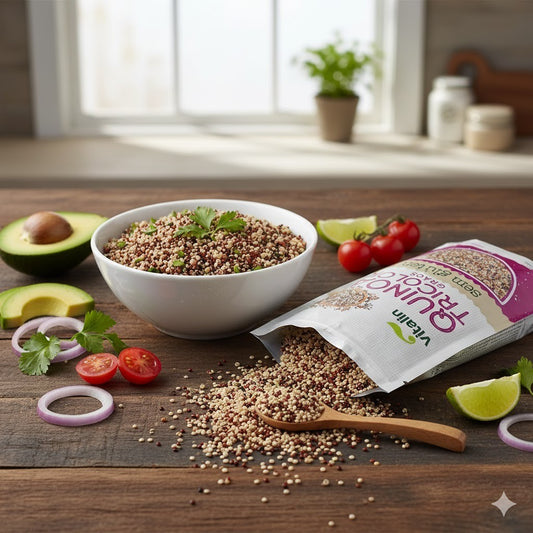 Quinoa Tricolor em Grãos Sem Glúten 200g Vitalin