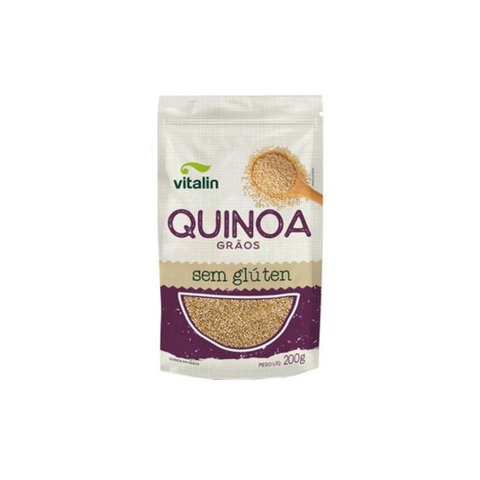 Quinoa em Grãos Sem Glúten 200g Vitalin