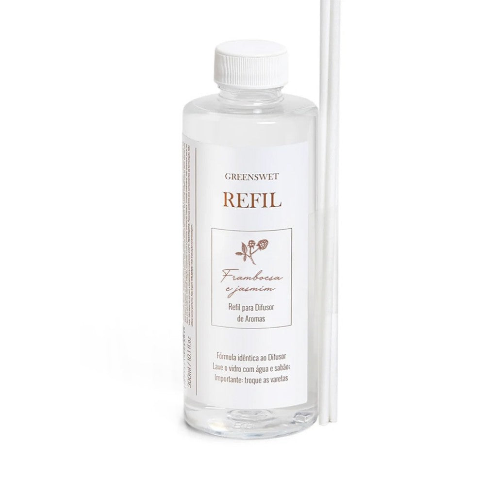Refil de Difusor Framboesa e Jasmim 300ml Greenswet