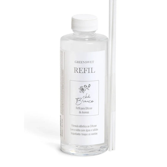 Refil para Difusor de Aromas Chá Branco 300ml Greenswet