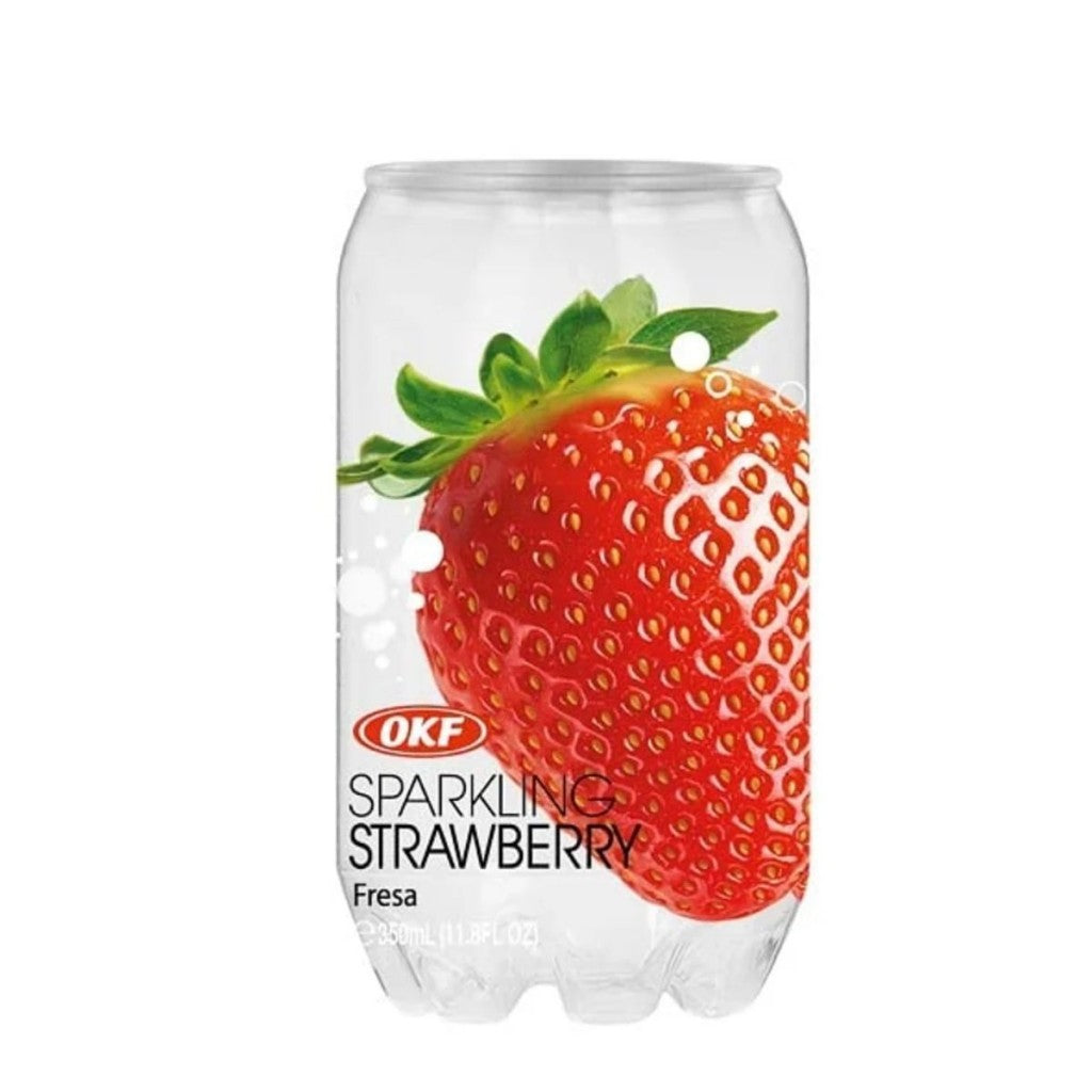 Refresco Sparkling Morango 350ml Okf