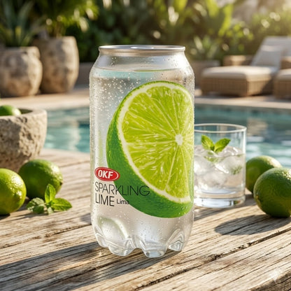 Refresco Sparkling Sabor Limão Lite 350ml OKF