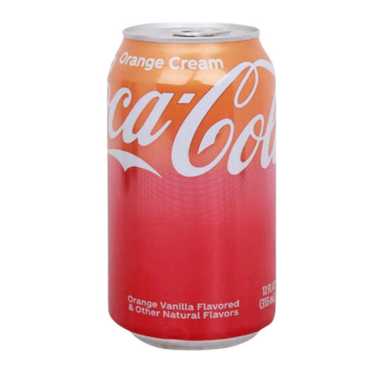 Refrigerante Coca-Cola Orange Cream 355ml
