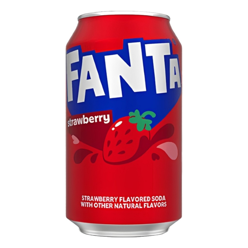 Refrigerante Fanta Strawberry 355ml