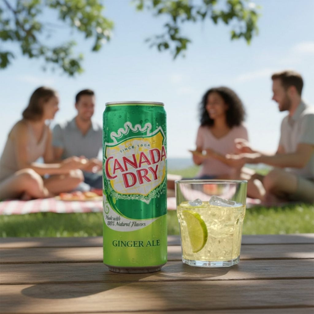 Refrigerante Ginger Ale 330ml Canada Dry