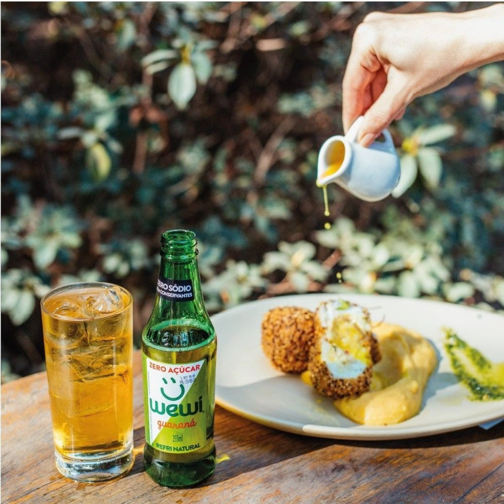 Refrigerante Guaraná Natural Zero Açúcar 255ml Wewi