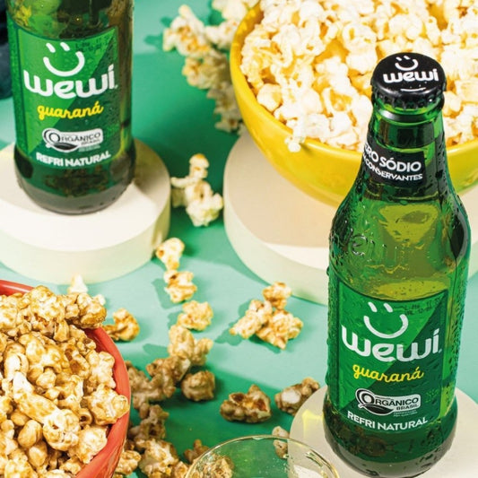 Refrigerante Guaraná Orgânico Garrafa 255ml Wewi