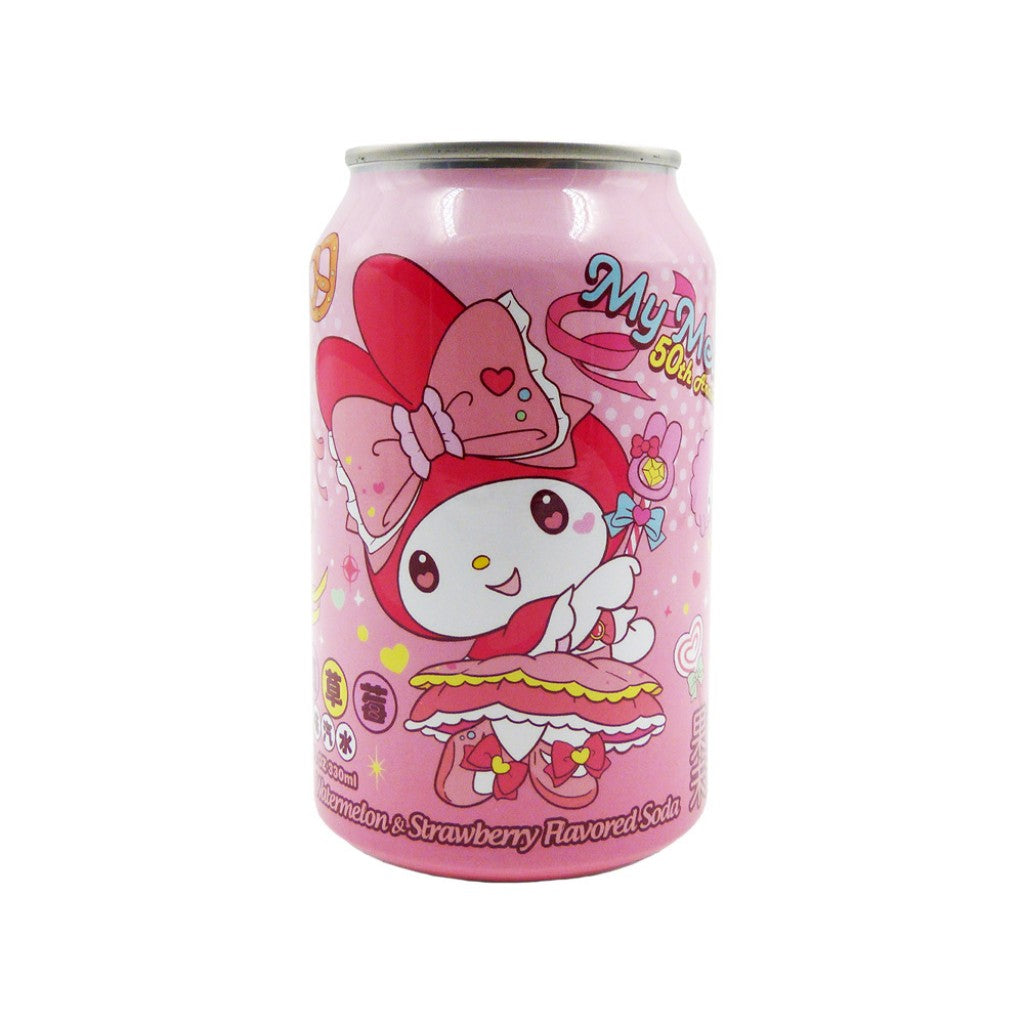 Refrigerante Sabor Melancia e Morango Hello Kitty 330ml Amandier