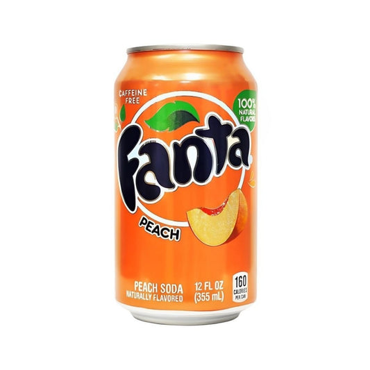 Refrigerante Peach Pêssego 355ml Fanta
