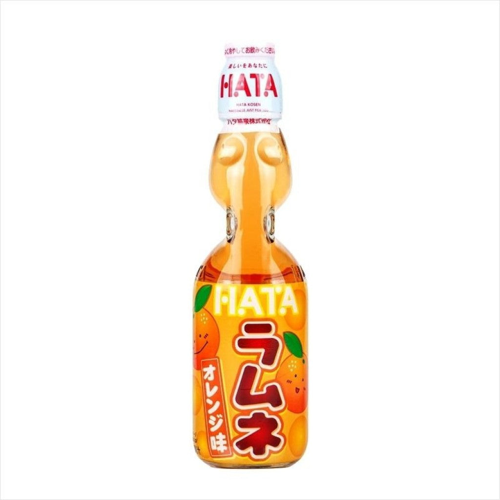Refrigerante Ramune Sabor Laranja 200ml Hata