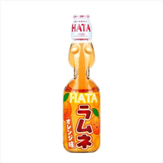 Refrigerante Ramune Sabor Laranja 200ml Hata