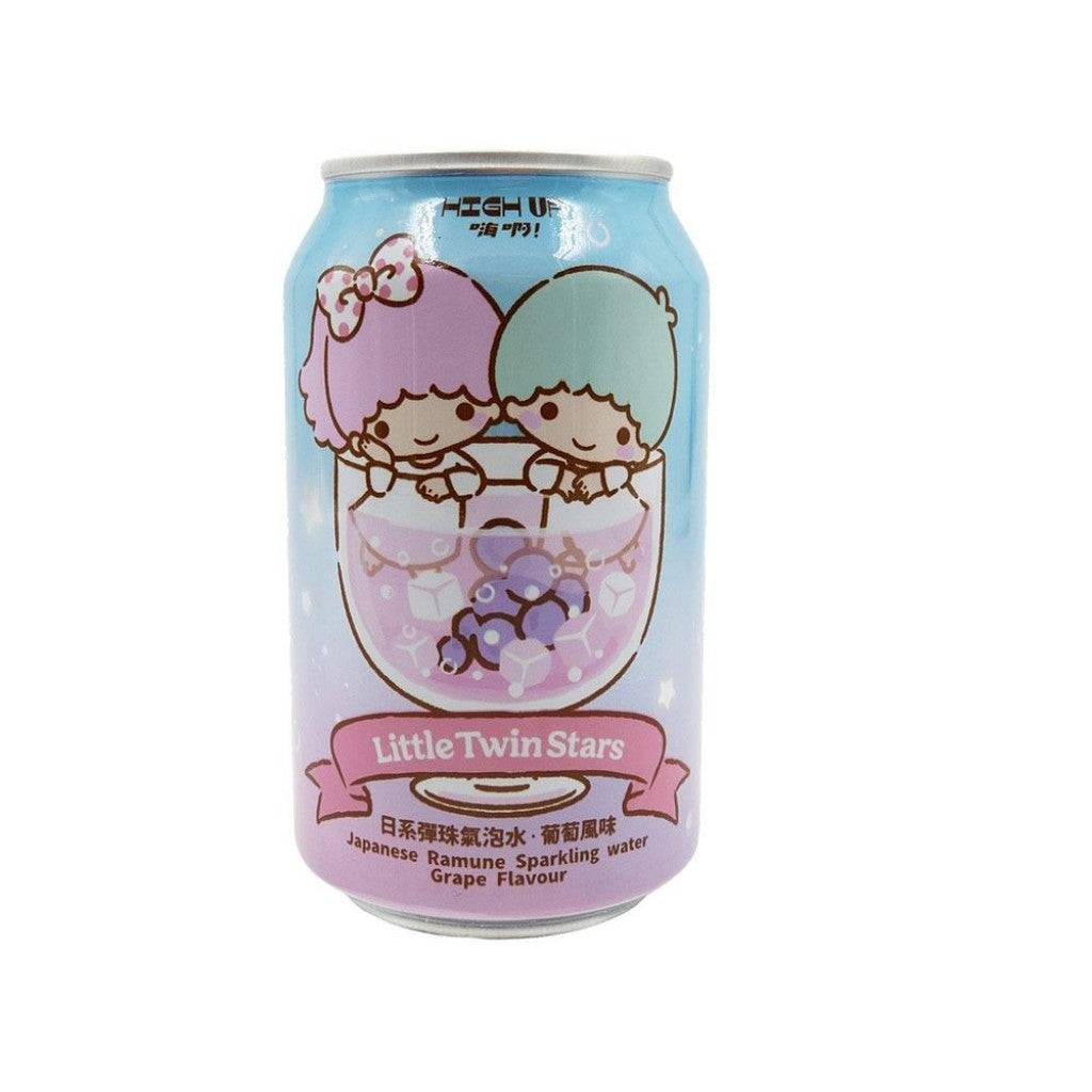 Refrigerante Ramune da Hello Kitty sabor Uva 330ml Sanrio