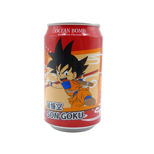 Refrigerante Sabor Framboesa Dragon Ball 330ml Ocean Bomb
