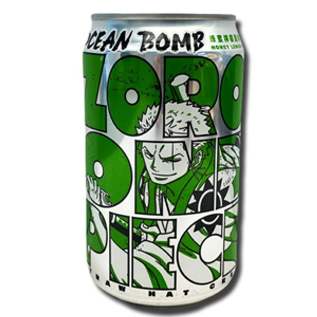 Refrigerante Sabor Limão com Mel Soda Zoro 330ml Ocean Bomb